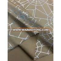 FOILED SHINY NYLON SPANDEX FABRIC